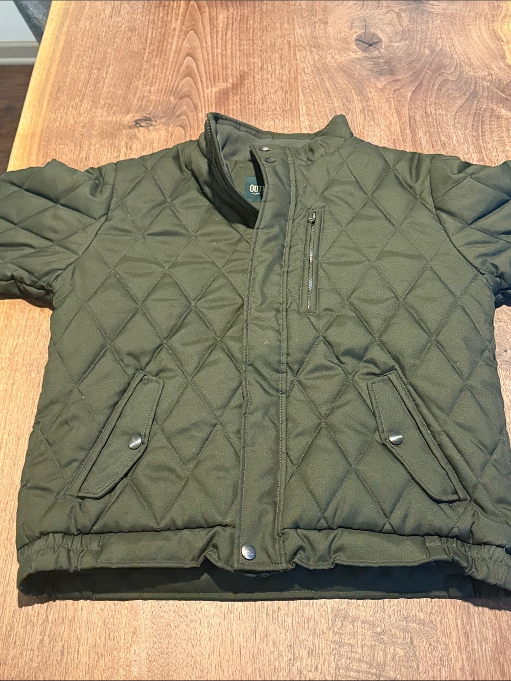 OUTDOOR LIFE Quilted Military Jacket - M - Picture 7 of 12